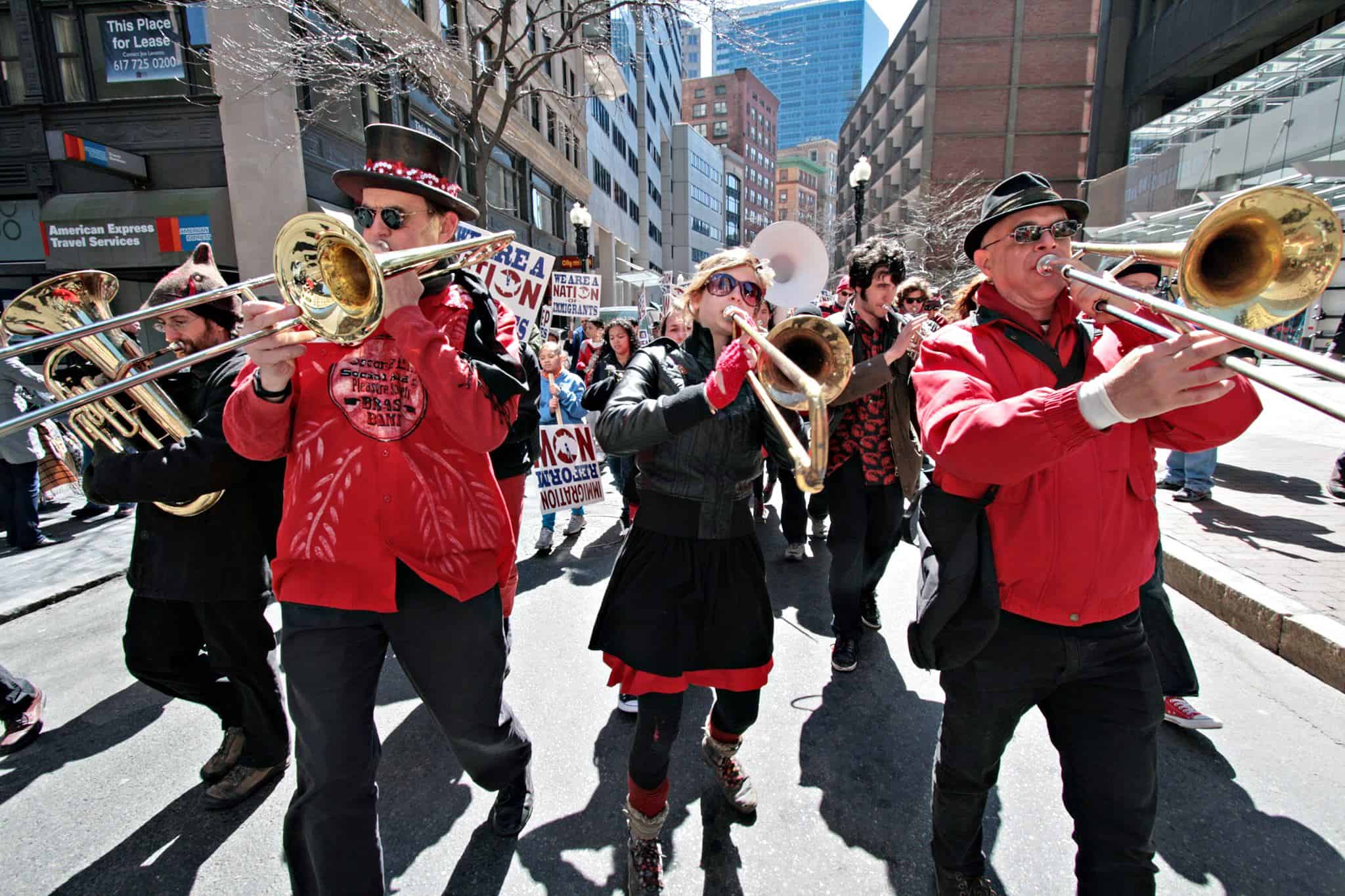 Second Line Social Aid and Pleasure Society Brass Band