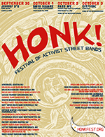 HONK! Festival Flyer 2011