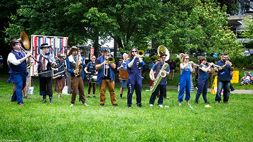 Emperor Norton’s Stationary Marching Band